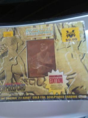 Collector edition 23kt gold card