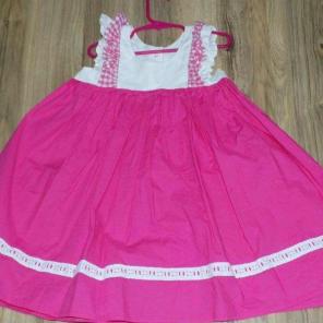 Girls custom Valentines Day dress
