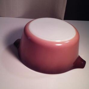 Pyrex orchard casserole brown tan 474-b