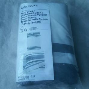 NWT Ikea Bjornloka F/Queen Grey Duvet