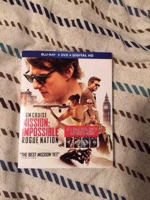 Mission Impossible Rogue Nation Blu Ray