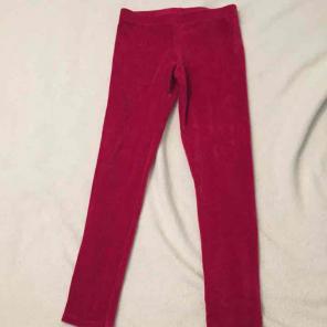 Girl's 11-12y mini Boden velvet leggings