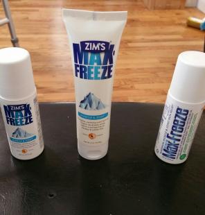 ZIMS MAX FREEZE 3 PIECE LOT