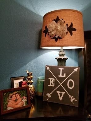 Love wood sign