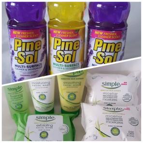 3 -- Pine Sol & Simple Facial Care