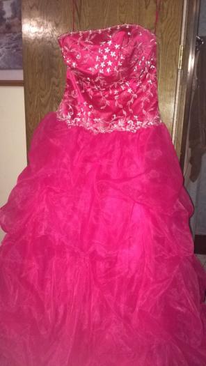Fuschia Prom Dress