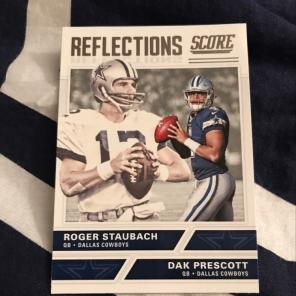 Dak Prescott / Roger Staubach Card