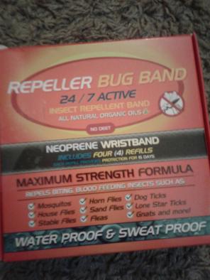 Repeller bug band