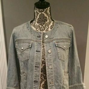 Women's Gap Maternity Jean Jacket