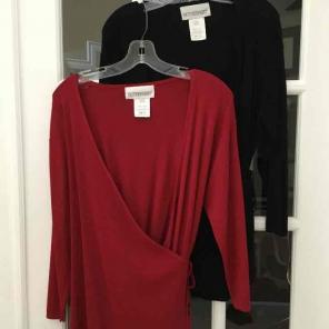 Maternity Wrap Sweater-Bundle of 2 (Med)