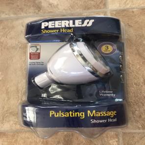 Peerless White Massage Shower Head