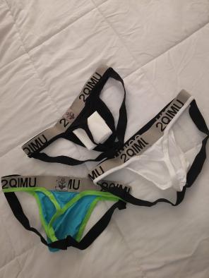 Sz-M Men Jockstrap/Thong Lot of 3