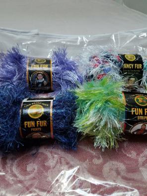 $4 NWT - "Fancy Fur" Yarn