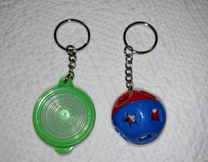 Mini Tupperware Keychains