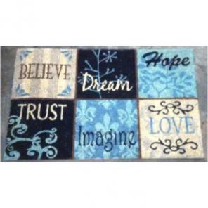 LOVING WORDS AND WISDOM DOORMAT