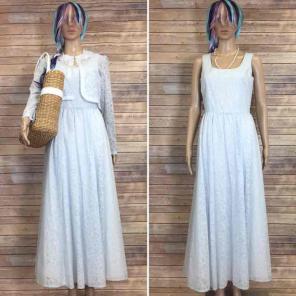 Vintage Laura Ashley Dress & Jacket sz 6