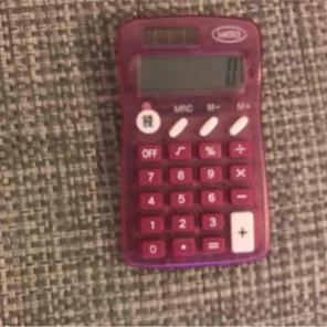 Little pink calculator