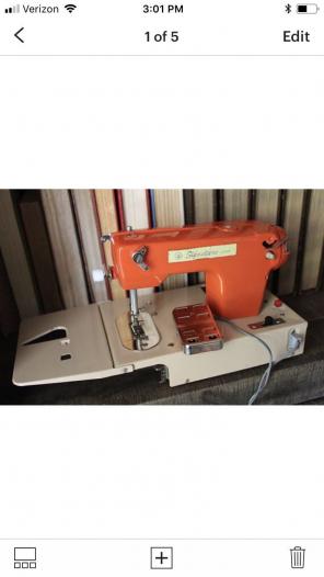 Vintage Toy Sewing Machine