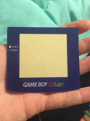 Blue Gameboy Color Screen Replacement