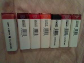 Cover Girl KATY perry MATTE SET of 5