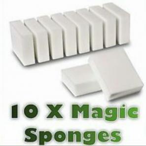 10 Magic eraser sponges like Mr clean