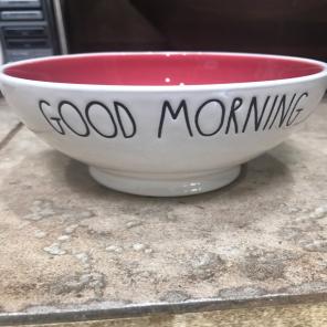 Rae Dunn "Good Morning" Bowl