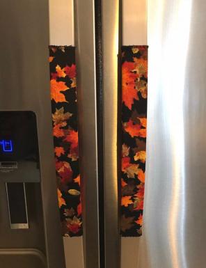 Refrigerator Handle Covers Fall Theme