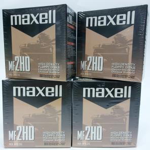 4 Boxes Maxell MF2 HD 3.5" floppy disks