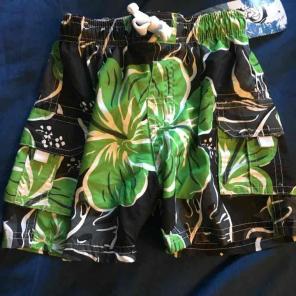 Floral swim shorts