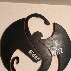 Strange Music Wood Cut Out