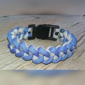 ⛵Blue and Gray shark jaw bone bracelet⛵