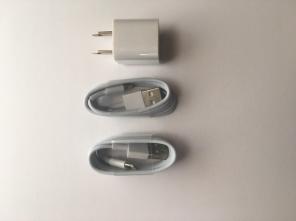 iPhone chargers + wall charger