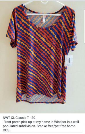 NWT XL Classic T