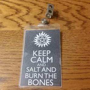 Badge for supernatural fans