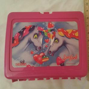 Vtg 90s Lisa Frank Unicorn Lunchbox