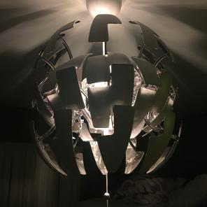 IKEA Brand Pendant Lamp White/silver