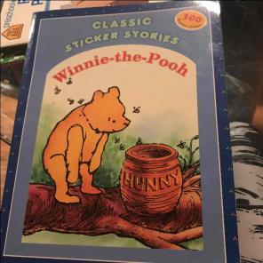 Winnie the Pooh sticker book kids