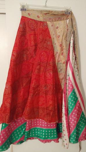 Kariza wrap skirt