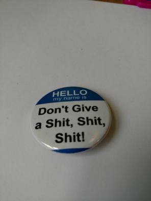 Hello My Name Is Pin Button Badge