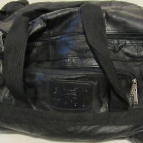 Leather rolling travel bag USTA