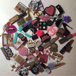 Phone cabochons laser cuts decoden 60pc