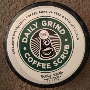 Coffee body scrub