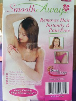 Hair removal kit