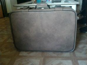 Vintage Leather Suitcase