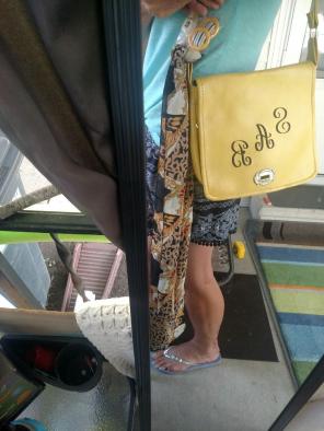 Vitage yellow purse