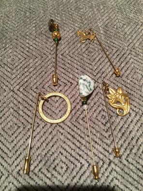5 Lord Of The Rings Themed Stick Hat Pin