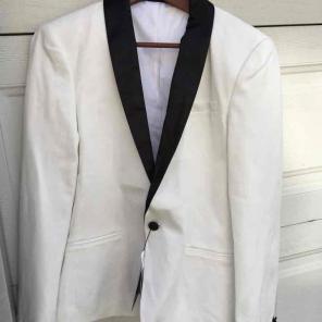 Zara Man White Tuxedo