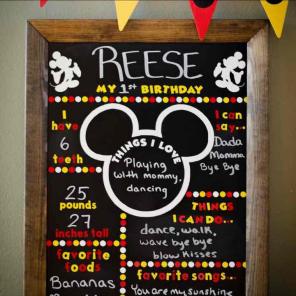 Mickey Mouse Photography prop