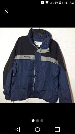 Columbia Bugaboo Coat Large Blue Gray