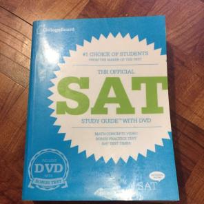 SAT study Guide With DVD book